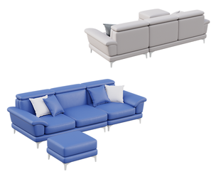 Elegant White Sofa