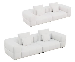 Modern Cushioned Sofa