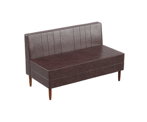 Elegant Leather Bench