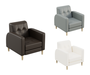 Executive Chocolate Armchair