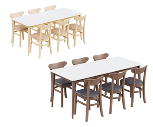 Minimalist Marble Table Set