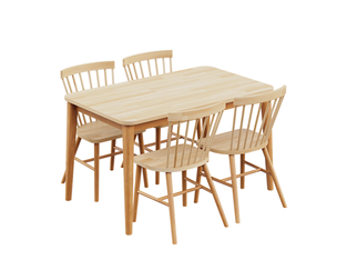 Scandinavian Simplicity Dining Set