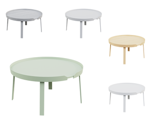 Rustic Round Wooden Table