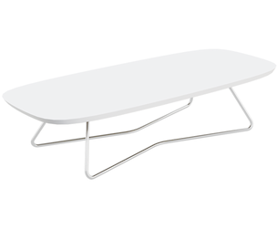 Elegant Surfboard Coffee Table