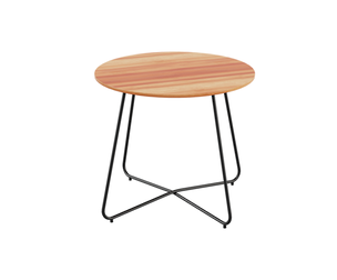 Crossover Leg Side Table