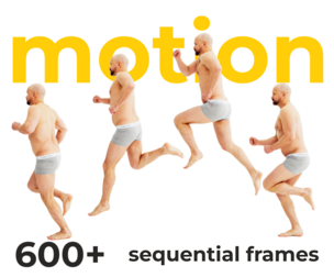600+ Male Body in Motion - Reference Photos