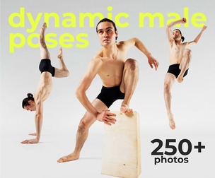 250+ Dynamic Male Wide-Angle Poses