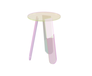 Pastel Side Table