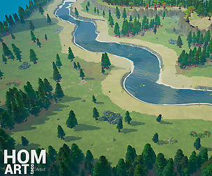 RTS Cartoon Environment