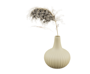 Rounded Organic Form Vase