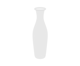 Slim Profile Decorative Vase