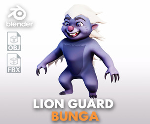 Honey badger 3d Model [Blender 4]