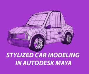 Stylized Car Modeling in Autodesk Maya