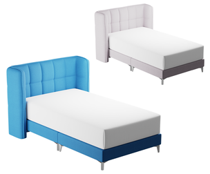 Vibrant Upholstered Bed