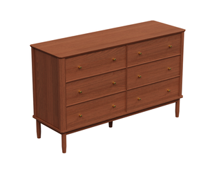 Spacious Wooden Dresser