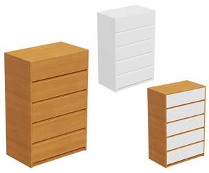 Minimalist Dresser