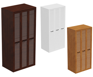 Modern Maple Vertical Cabinet