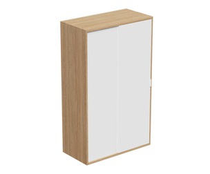 Classic Oak Sliding Door Cabinet