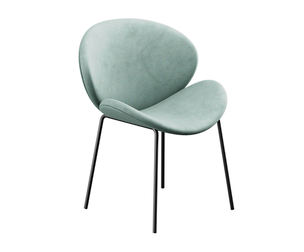 Modern Velvet Lounge Chair