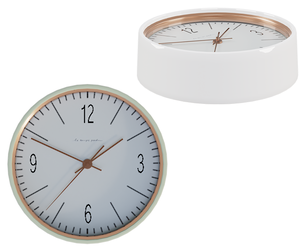 Chic Rose Gold Desk Clock