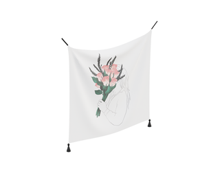Floral Wall Tapestry