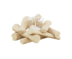 Candle Log Holder