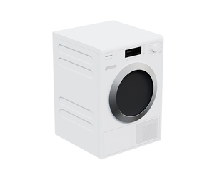 Sleek White Front-Load Washer
