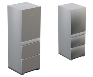 Modern Freezer Refrigerator Combo