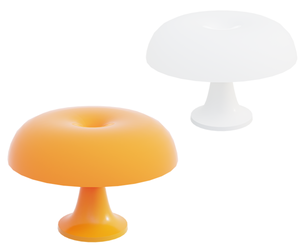 Orange Acrylic Retro Lamp