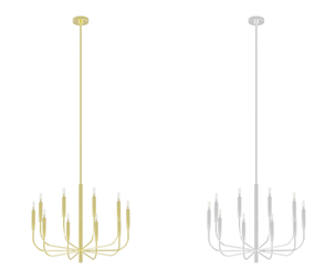 Modern Gold Lamp