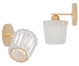 Contemporary White Wall Lamp