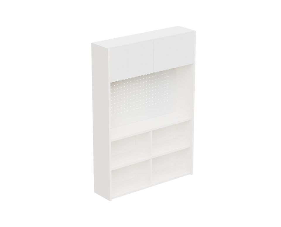Modular Pegboard Shelving