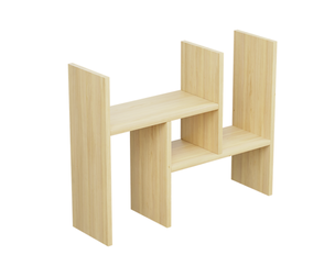 Asymmetric Wooden Shelf