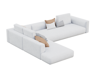 Textured Fabric Sofa