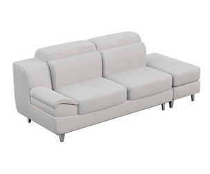 Luxury Leather Loveseat