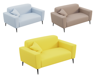 Scandinavian Minimalist Sofa