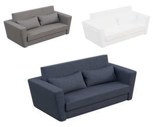 Charcoal Compact Sofa