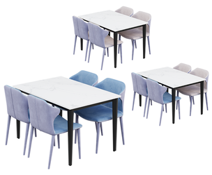 Modern Chic Marble Table Set