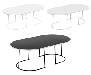 Sleek Elliptical Console Table