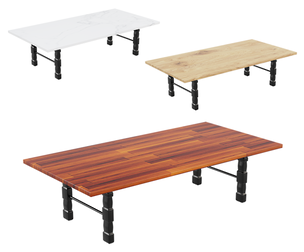 Scandinavian Style White Dining Table