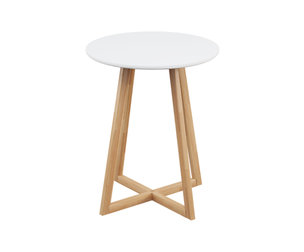 Tall Wooden Stool Table