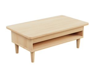 Scandinavian Low Coffee Table