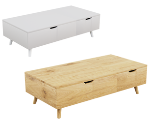 Contemporary Wooden Coffee Table
