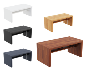 Modern Console With Shelves