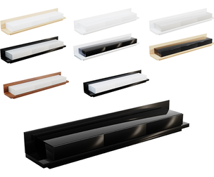 Chic Two-Tone Coffee Table