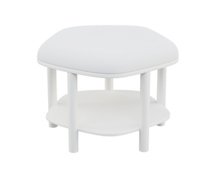 Minimalist Round Cushioned Table