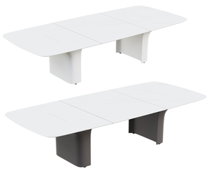 Elegant Marble Executive Desk