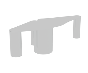 Unique Curved Workstation
