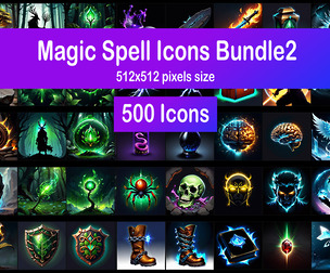 Magic Spell Icons Bundle2