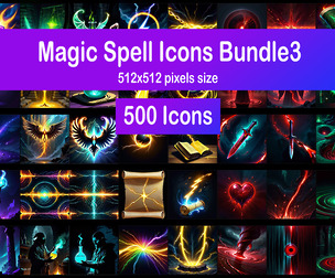 Magic Spell Icons Bundle3